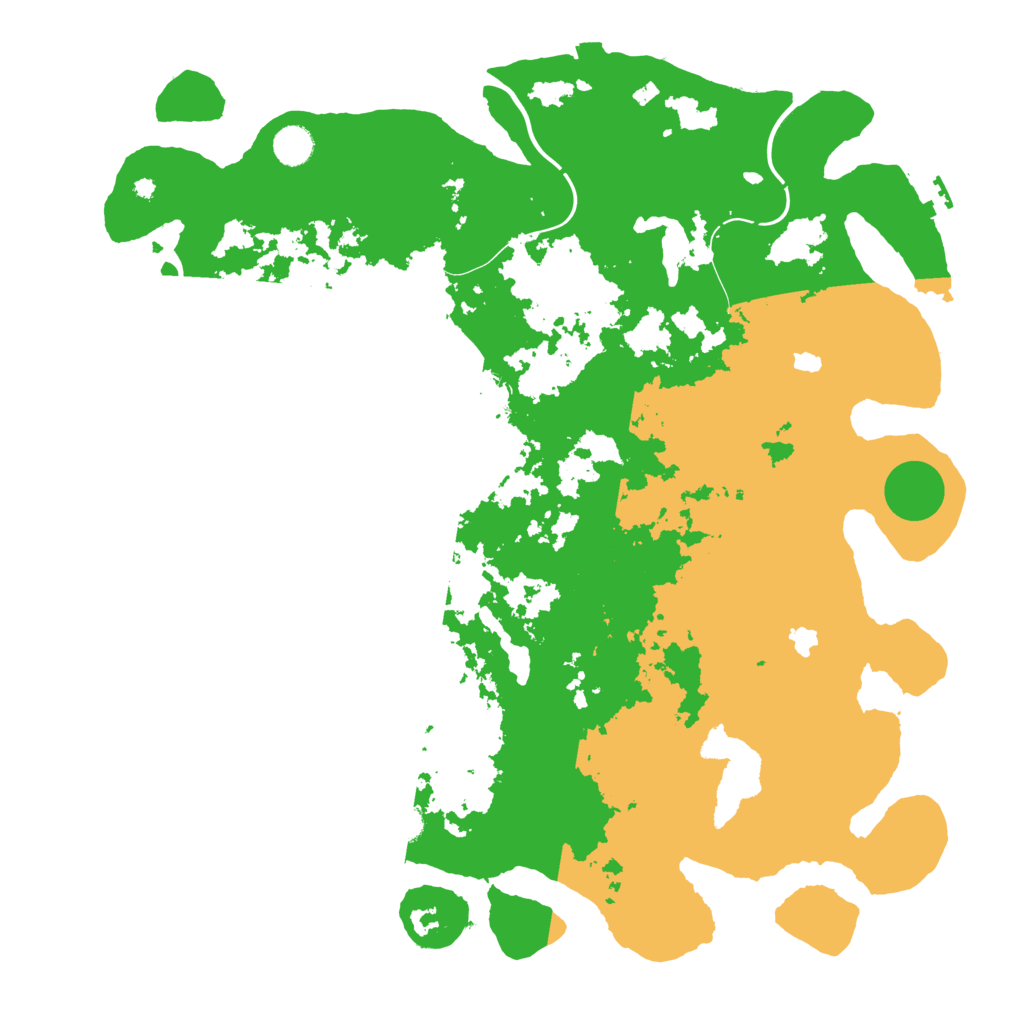 Biome Rust Map: Procedural Map, Size: 4500, Seed: 1688446979