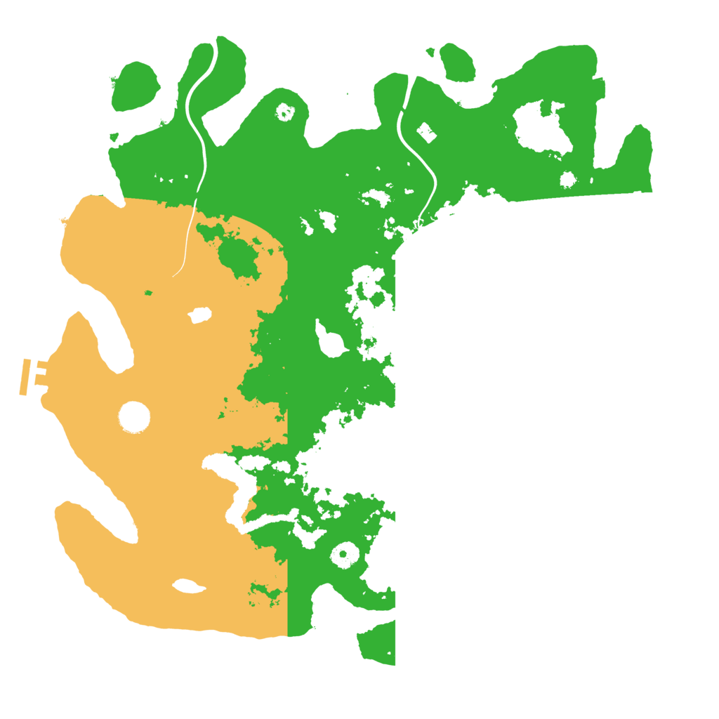 Biome Rust Map: Procedural Map, Size: 4000, Seed: 5847063