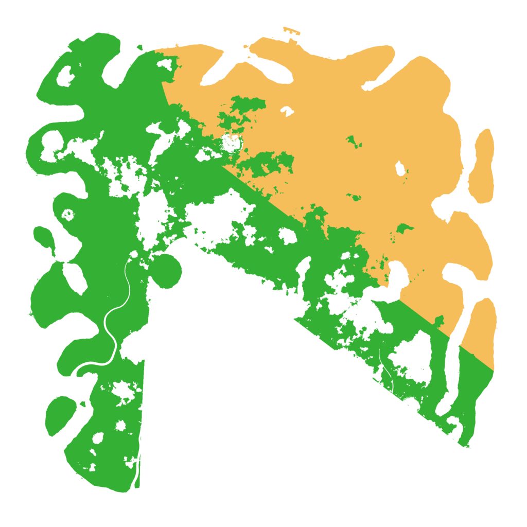 Biome Rust Map: Procedural Map, Size: 4500, Seed: 1532569428