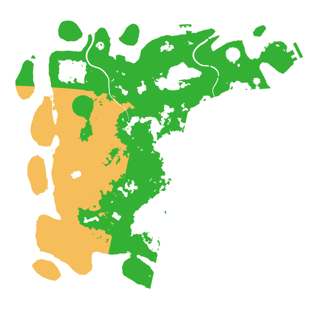 Biome Rust Map: Procedural Map, Size: 4000, Seed: 79319736