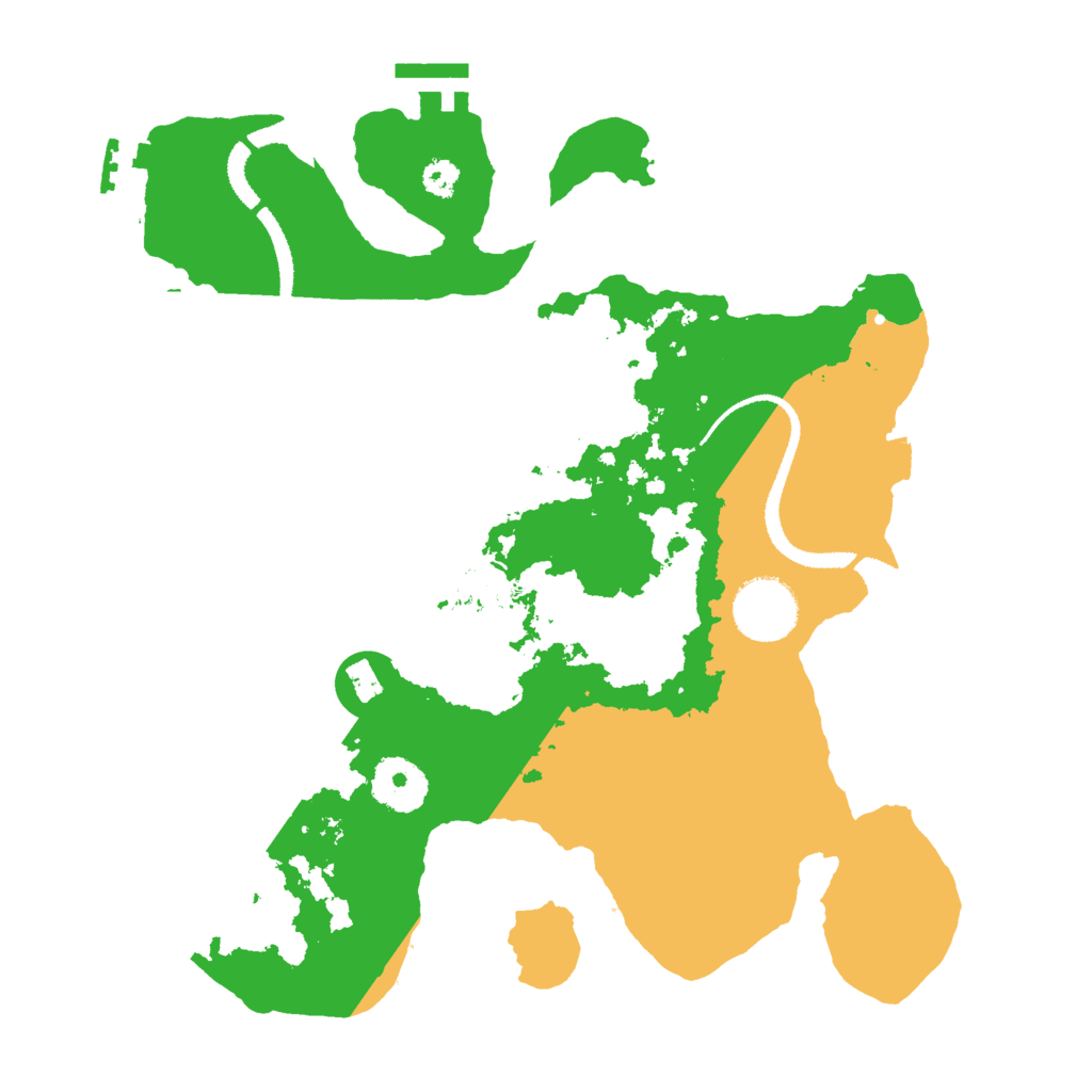 Biome Rust Map: Procedural Map, Size: 3000, Seed: 1748641765