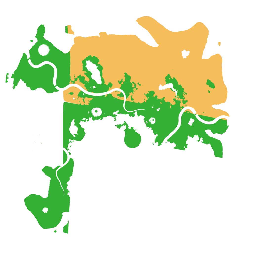 Biome Rust Map: Procedural Map, Size: 4000, Seed: 14232