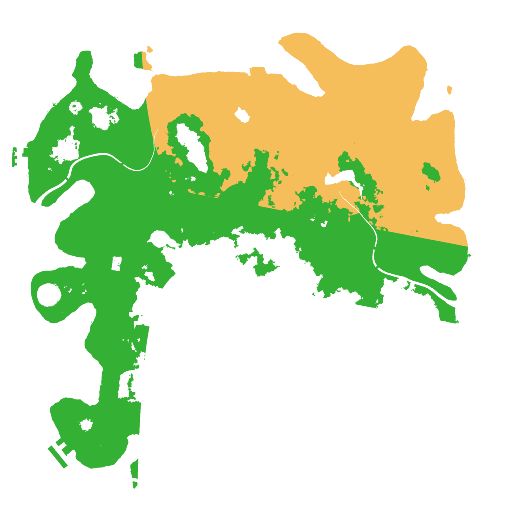 Biome Rust Map: Procedural Map, Size: 4000, Seed: 14232