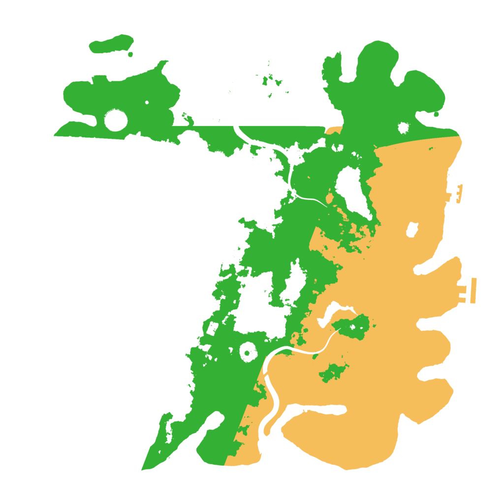 Biome Rust Map: Procedural Map, Size: 4000, Seed: 34649021