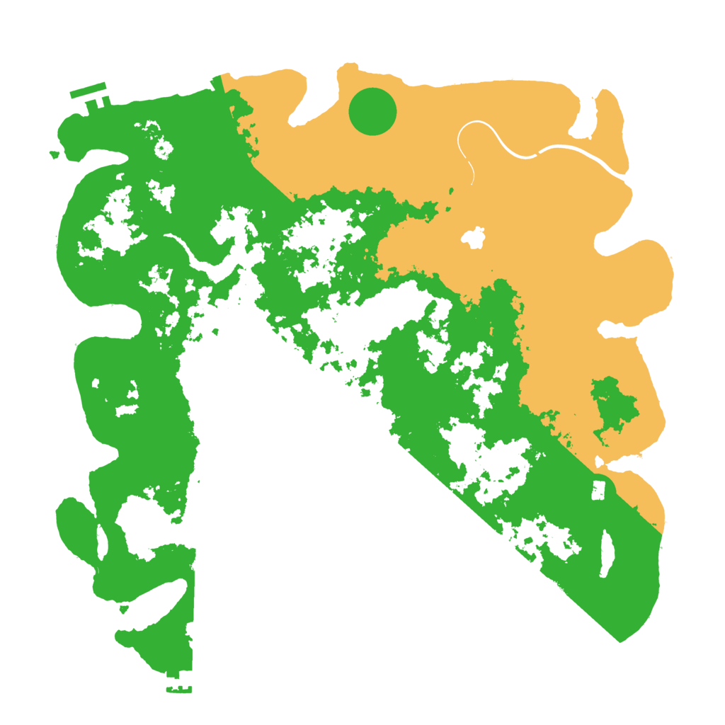Biome Rust Map: Procedural Map, Size: 4000, Seed: 425520267