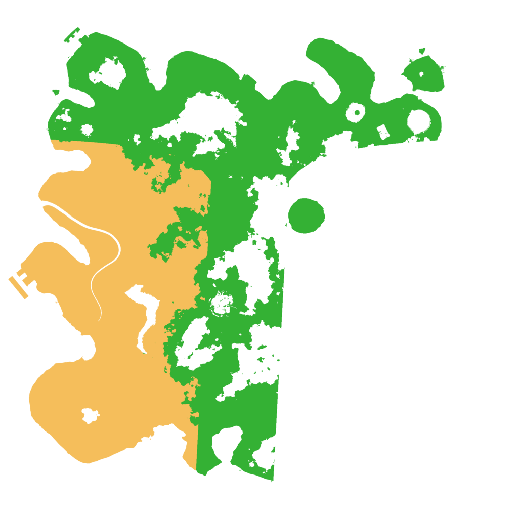 Biome Rust Map: Procedural Map, Size: 4000, Seed: 3604188