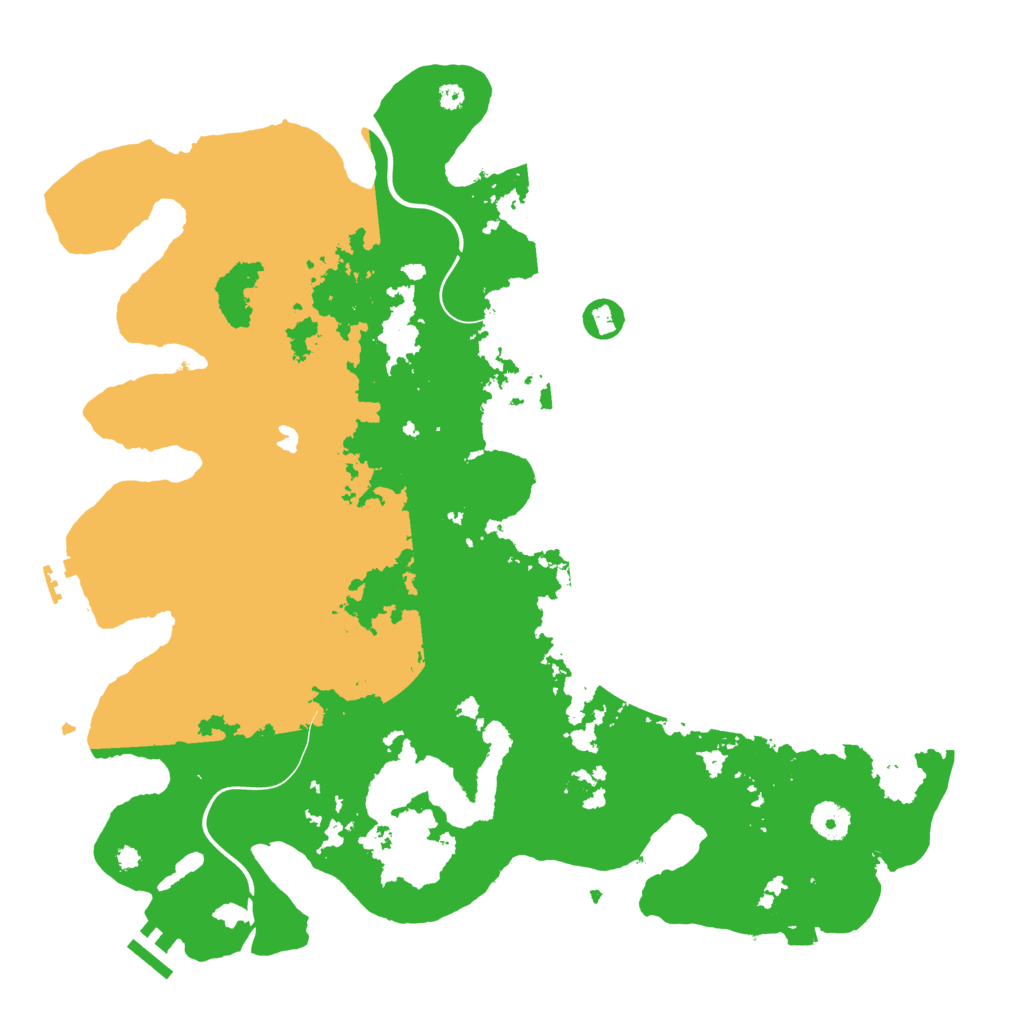 Biome Rust Map: Procedural Map, Size: 4000, Seed: 1194133966