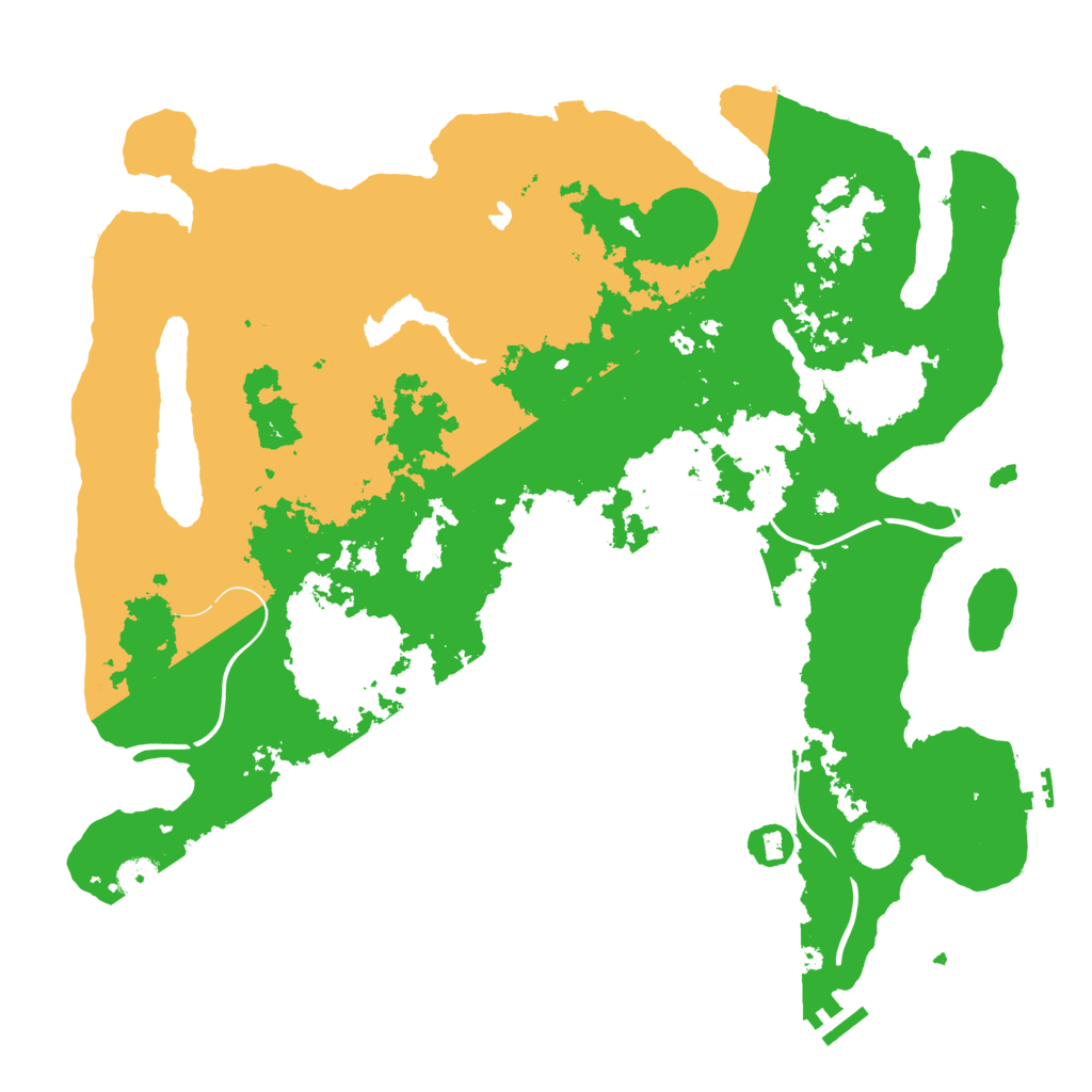 Biome Rust Map: Procedural Map, Size: 4250, Seed: 361544152