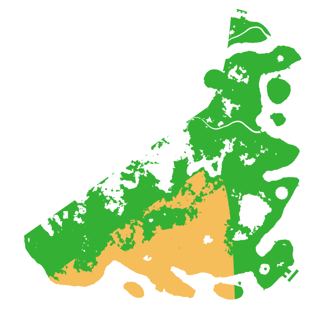 Biome Rust Map: Procedural Map, Size: 4500, Seed: 8653351