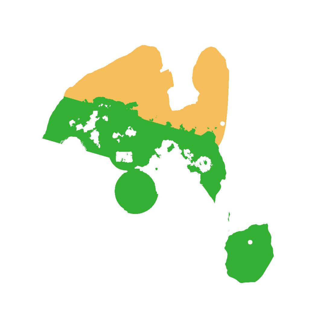 Biome Rust Map: Procedural Map, Size: 2000, Seed: 1650320807