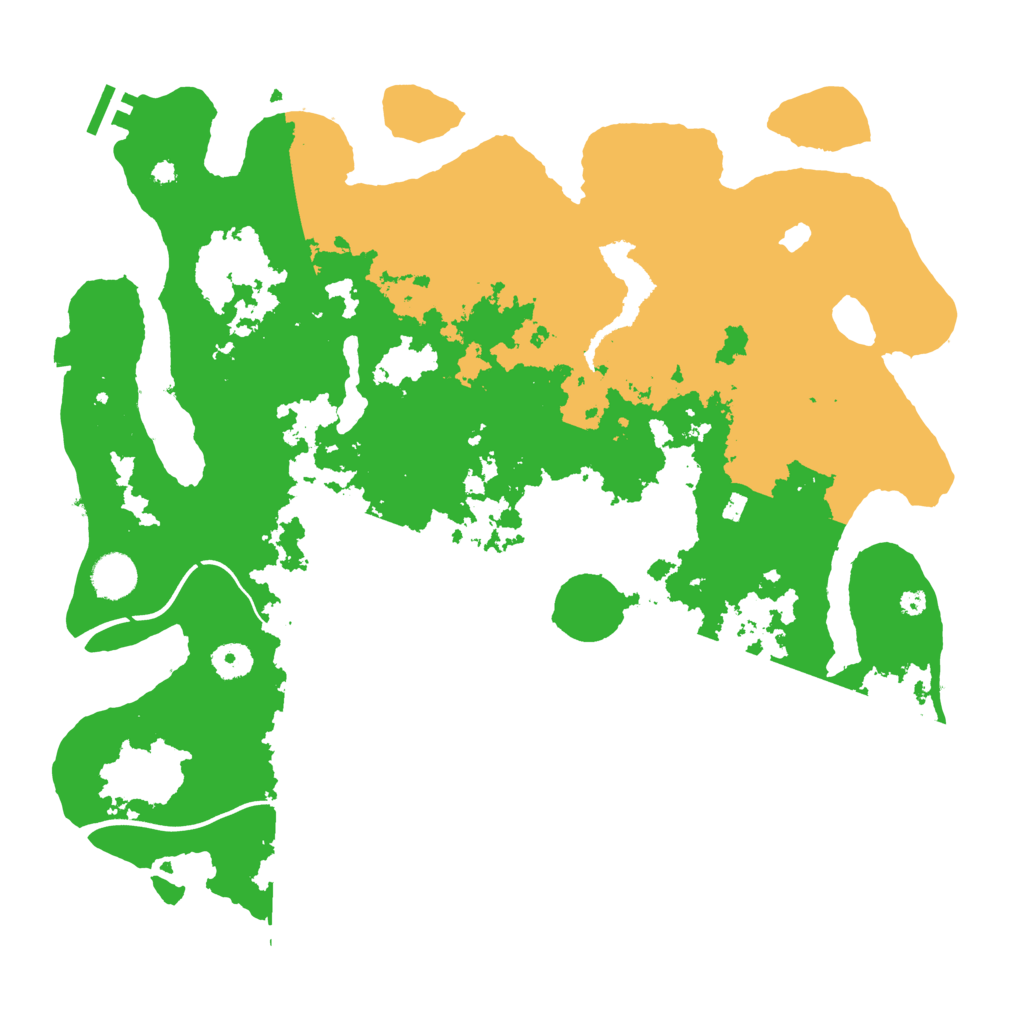 Biome Rust Map: Procedural Map, Size: 4000, Seed: 442778917