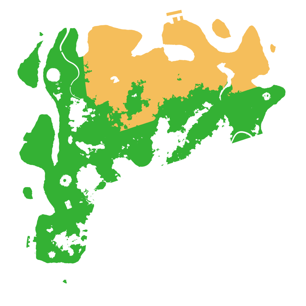 Biome Rust Map: Procedural Map, Size: 4000, Seed: 960458135