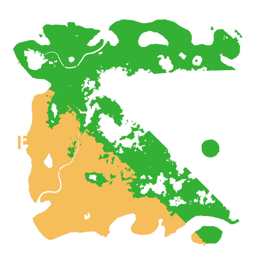 Biome Rust Map: Procedural Map, Size: 4000, Seed: 3342