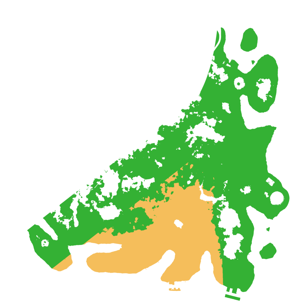 Biome Rust Map: Procedural Map, Size: 4000, Seed: 418759271