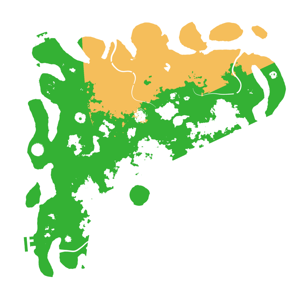 Biome Rust Map: Procedural Map, Size: 4250, Seed: 33813000