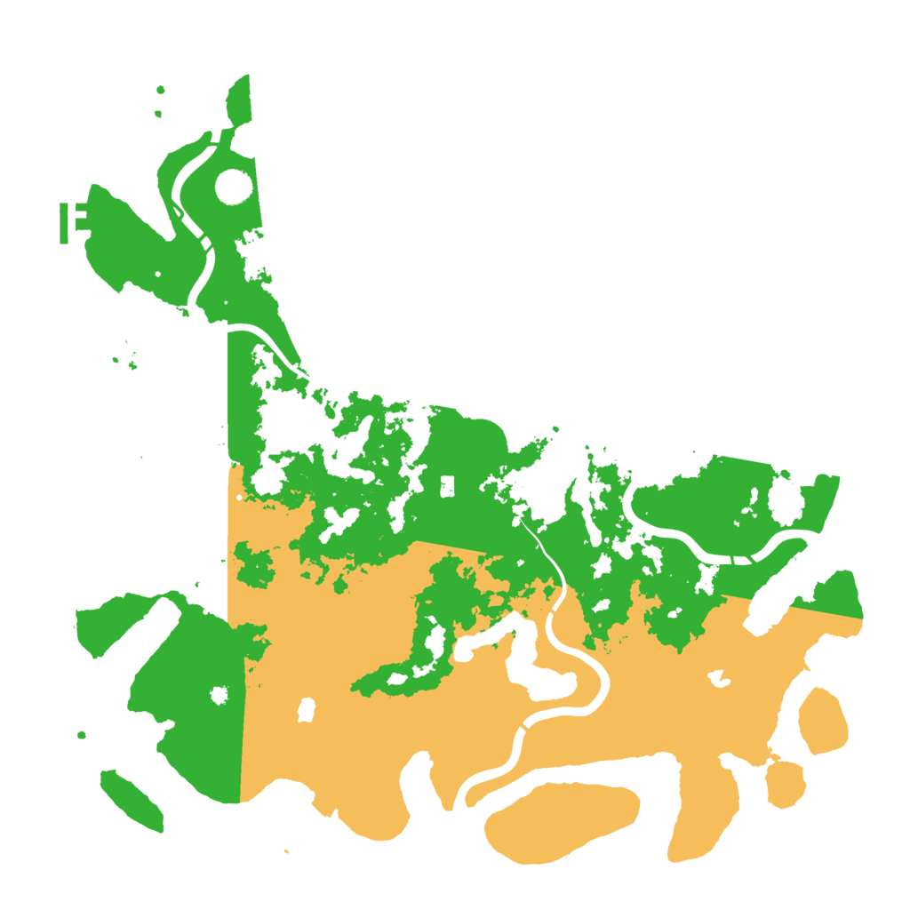 Biome Rust Map: Procedural Map, Size: 4500, Seed: 6322