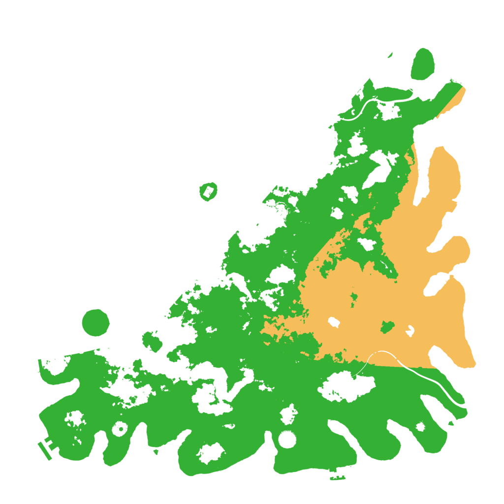 Biome Rust Map: Procedural Map, Size: 5000, Seed: 170