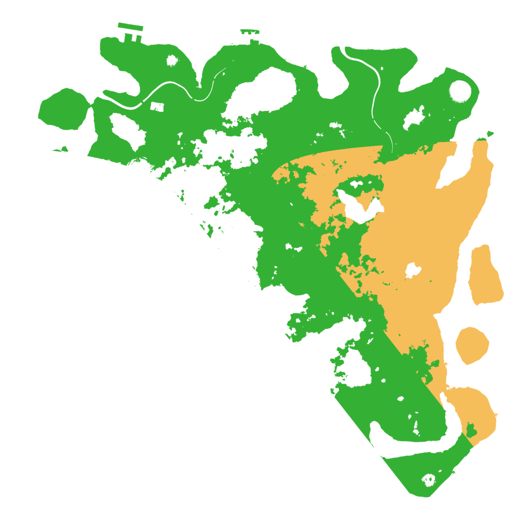 Biome Rust Map: Procedural Map, Size: 4250, Seed: 3150