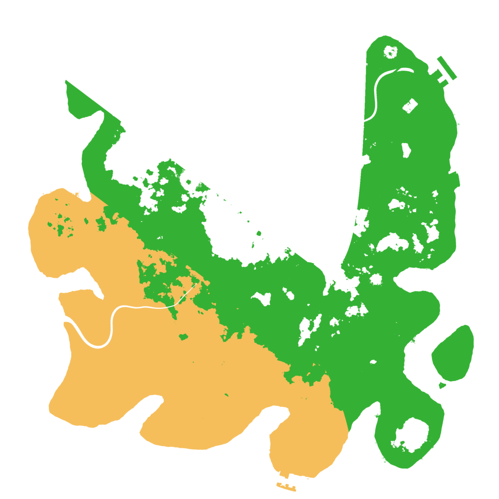 Biome Rust Map: Procedural Map, Size: 3750, Seed: 17028772