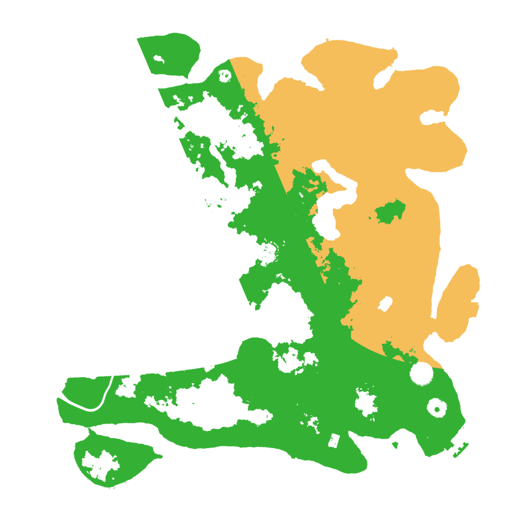 Biome Rust Map: Procedural Map, Size: 4000, Seed: 2001858244