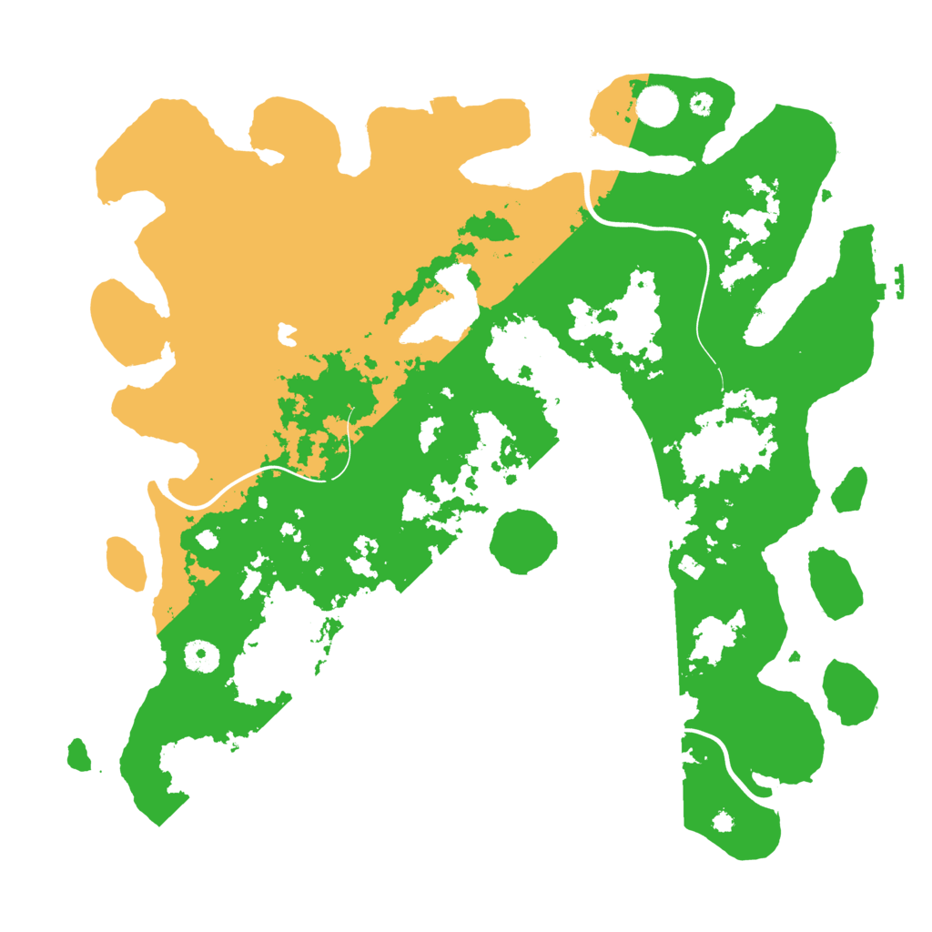 Biome Rust Map: Procedural Map, Size: 4050, Seed: 567796142