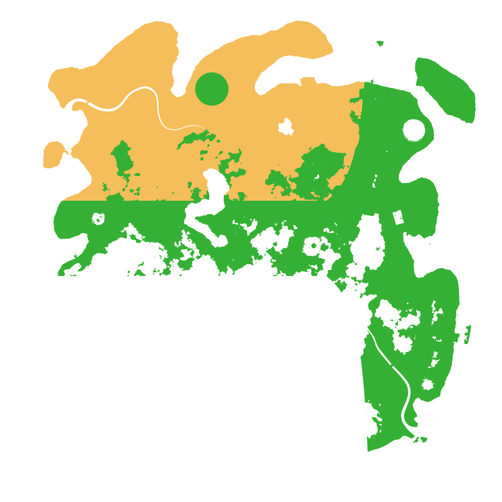 Biome Rust Map: Procedural Map, Size: 4000, Seed: 2341