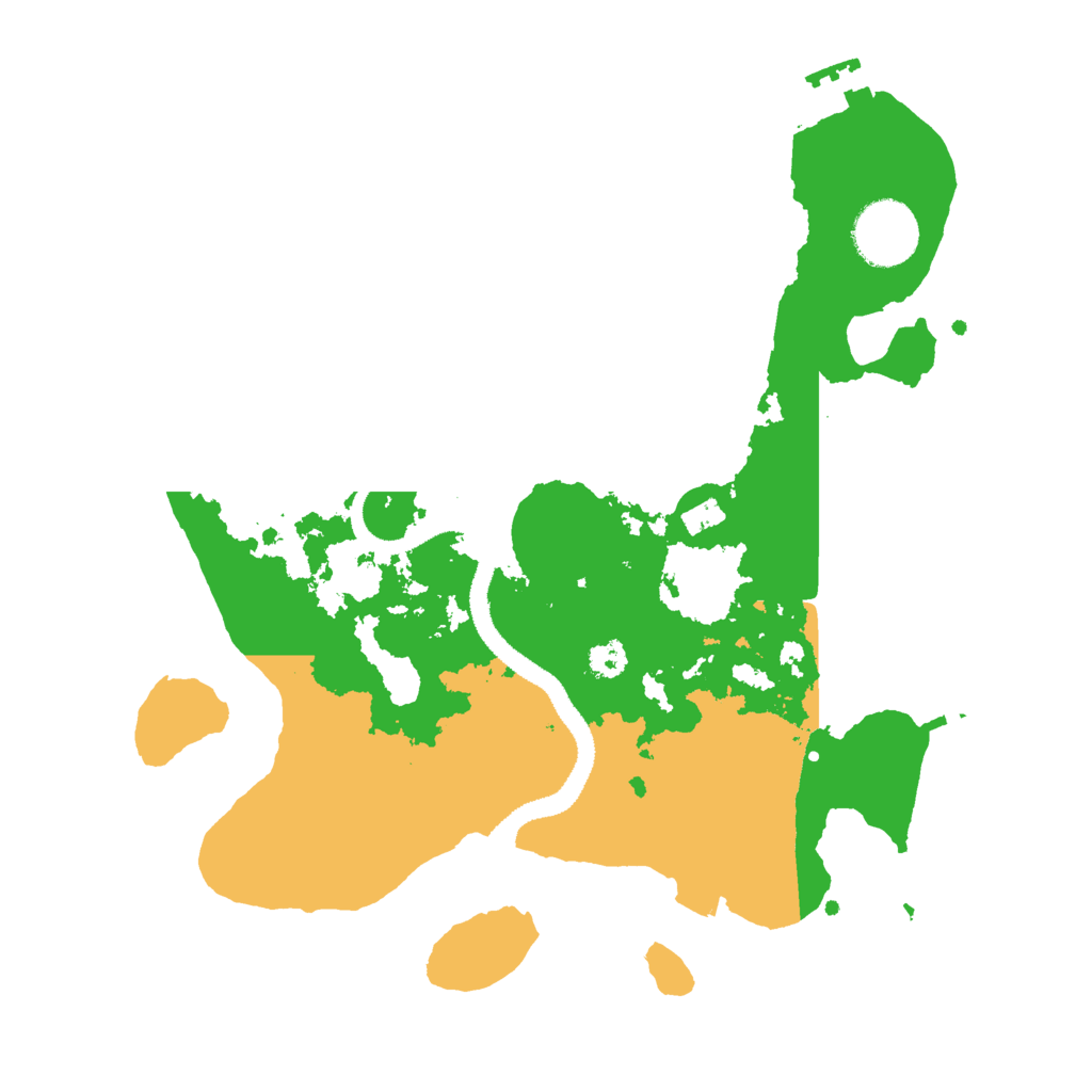 Biome Rust Map: Procedural Map, Size: 2950, Seed: 1005022233