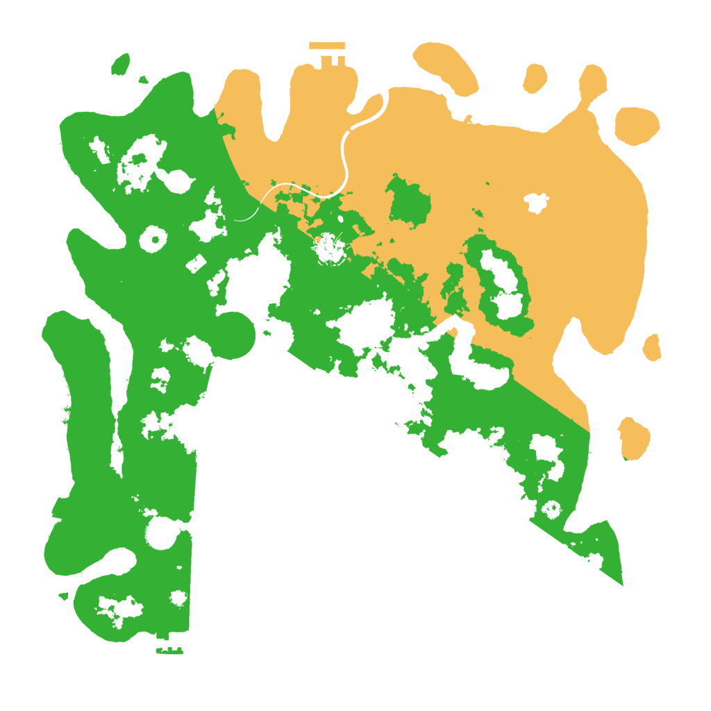 Biome Rust Map: Procedural Map, Size: 4000, Seed: 2084093487