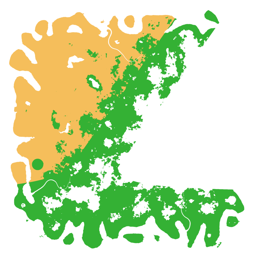 Biome Rust Map: Procedural Map, Size: 6000, Seed: 1900893058