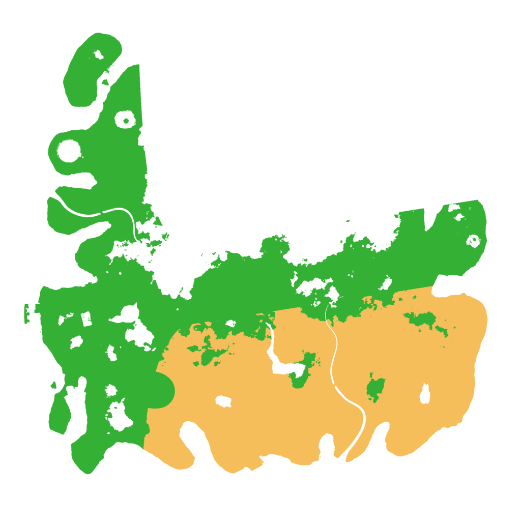 Biome Rust Map: Procedural Map, Size: 4000, Seed: 319405758