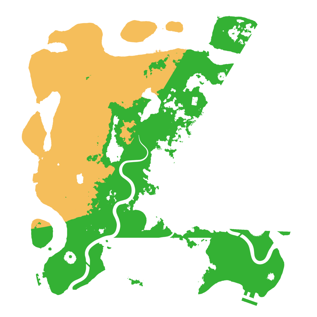 Biome Rust Map: Procedural Map, Size: 4000, Seed: 1737577659