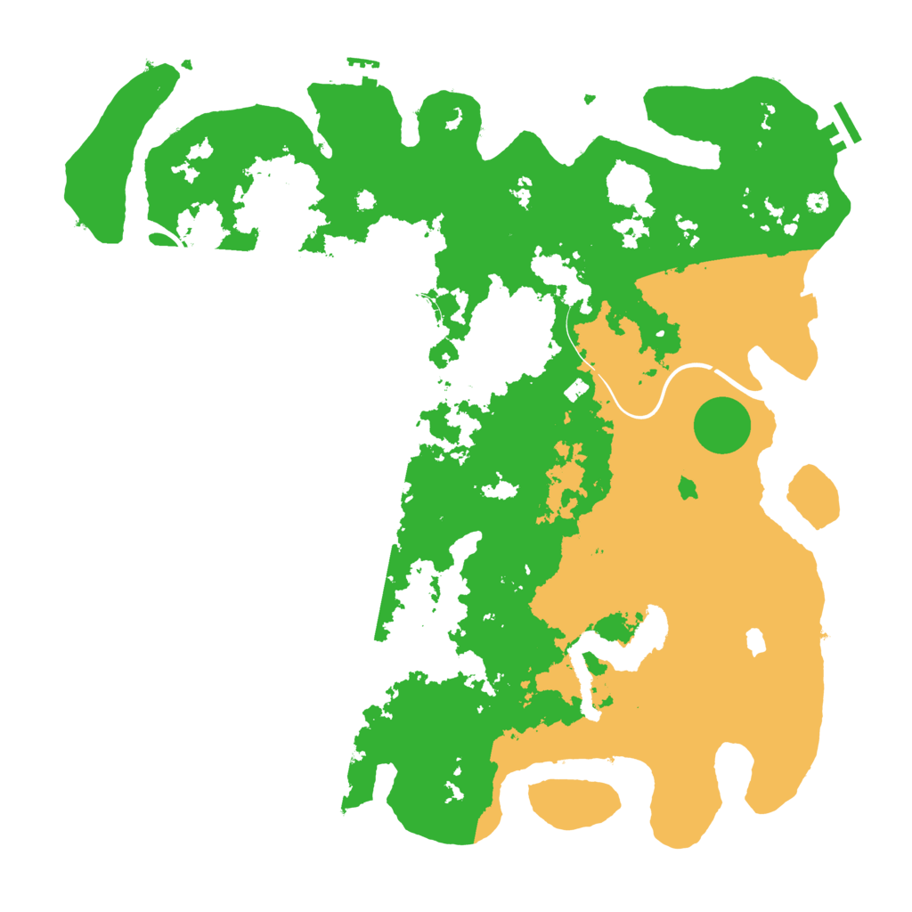 Biome Rust Map: Procedural Map, Size: 4222, Seed: 14112024