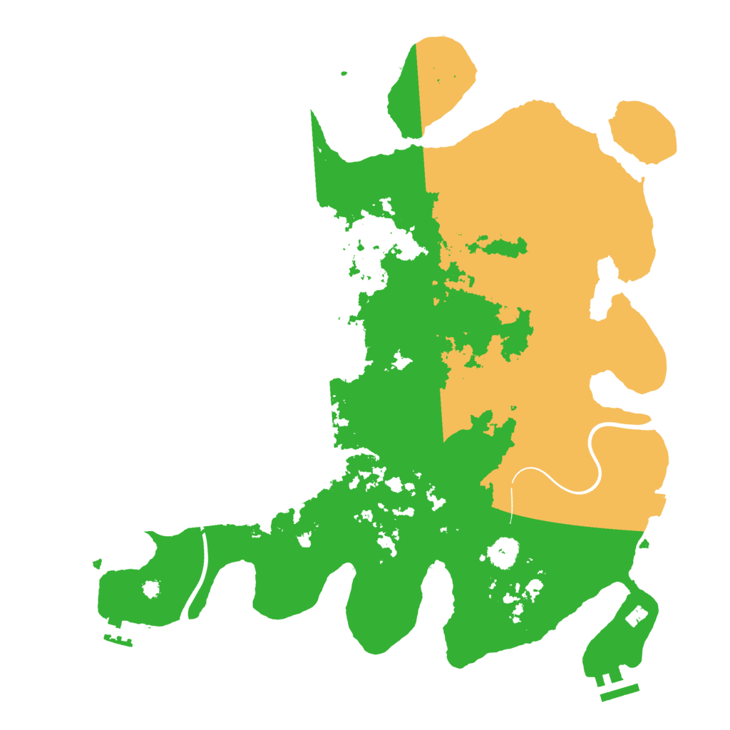 Biome Rust Map: Procedural Map, Size: 3750, Seed: 240826347