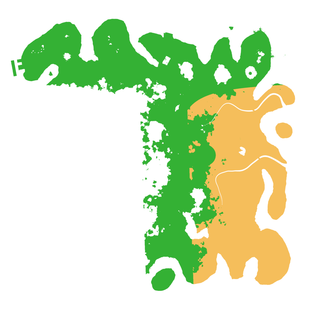 Biome Rust Map: Procedural Map, Size: 4000, Seed: 1991285181