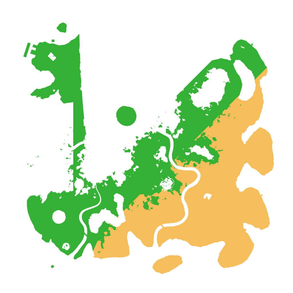 Biome Rust Map: Procedural Map, Size: 4000, Seed: 394451968