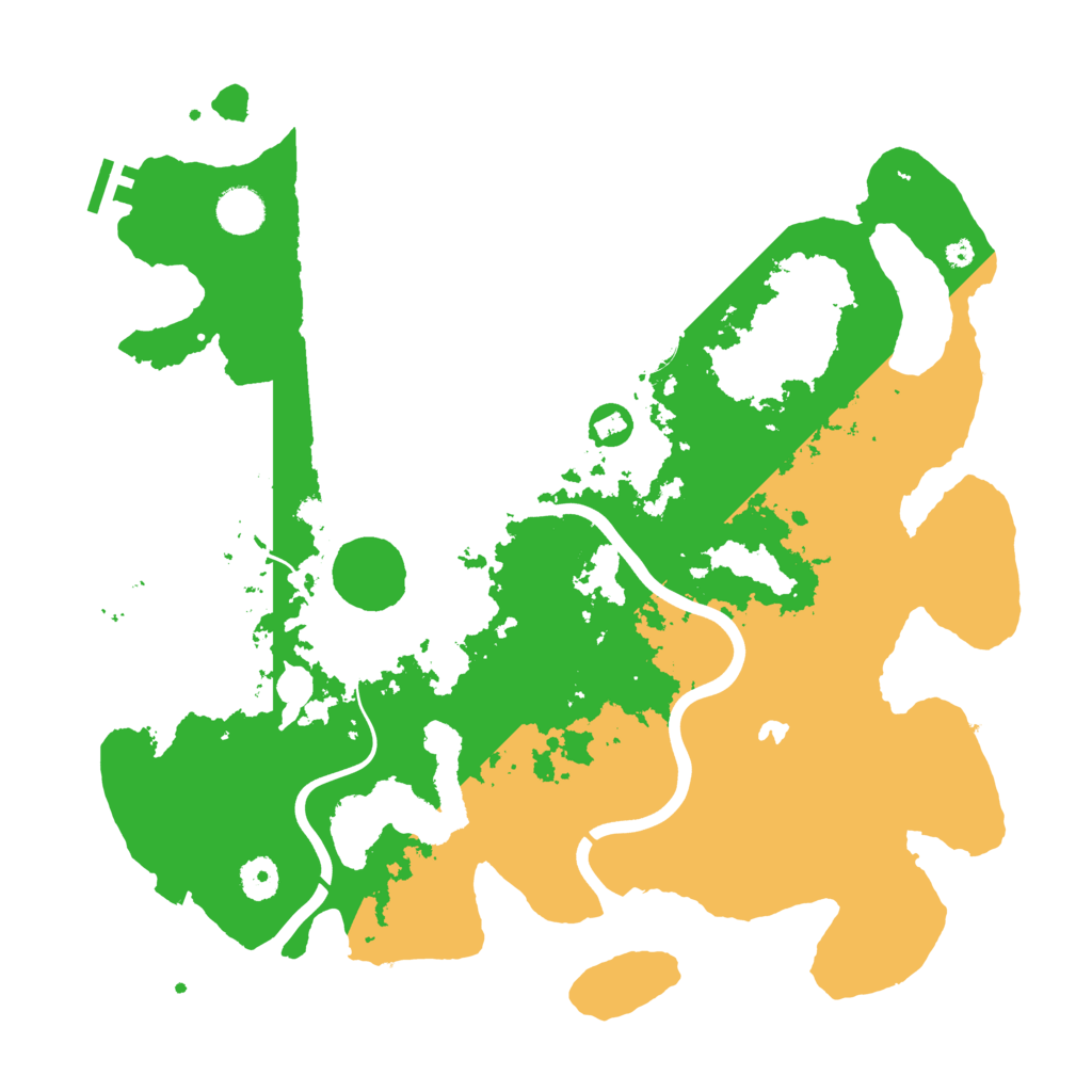 Biome Rust Map: Procedural Map, Size: 4000, Seed: 394451968