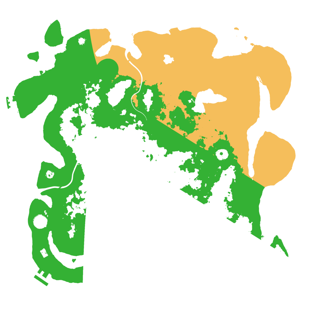 Biome Rust Map: Procedural Map, Size: 4000, Seed: 2065816623