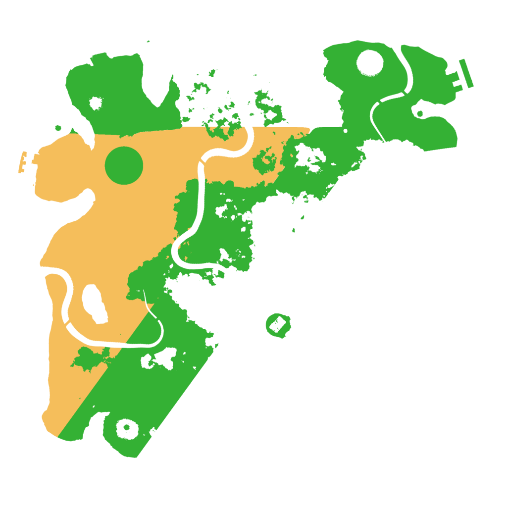 Biome Rust Map: Procedural Map, Size: 3500, Seed: 1148289713