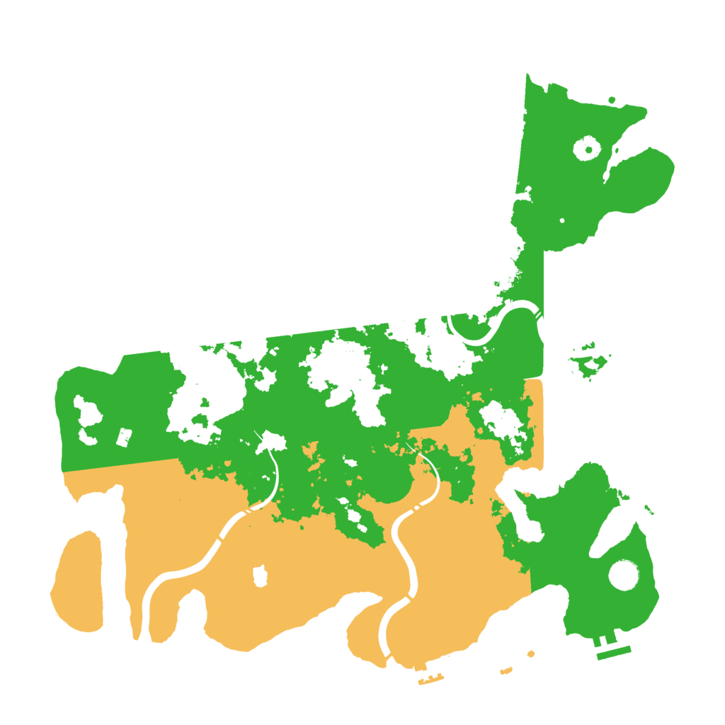 Biome Rust Map: Procedural Map, Size: 4250, Seed: 2123610626
