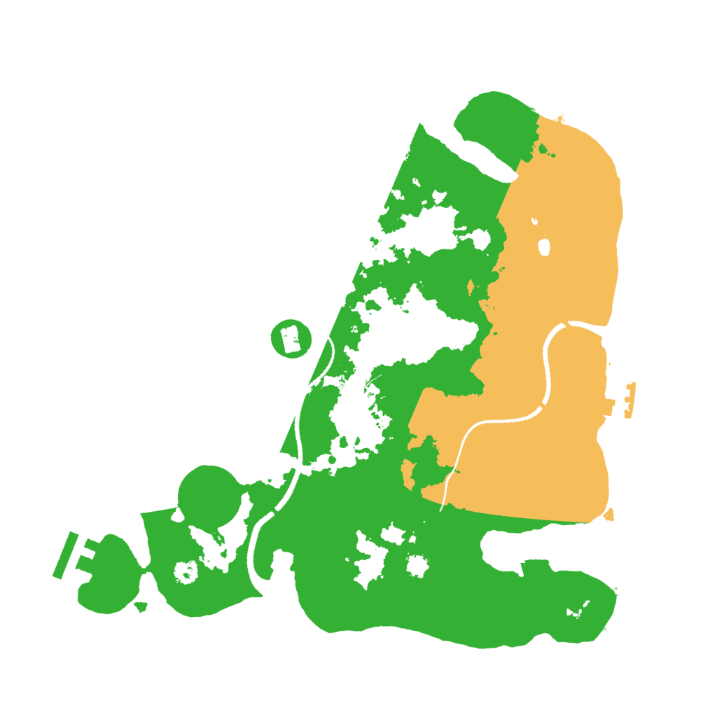 Biome Rust Map: Procedural Map, Size: 3000, Seed: 1904020375