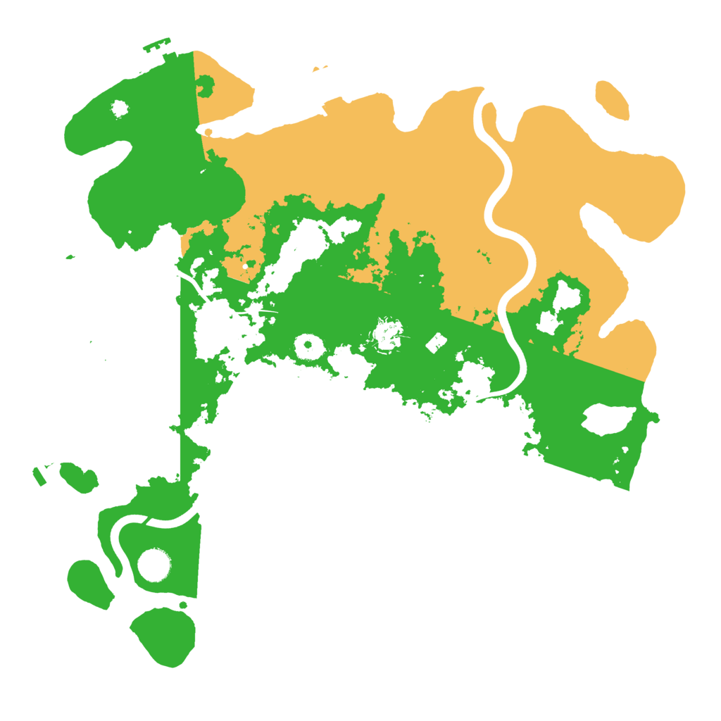 Biome Rust Map: Procedural Map, Size: 3850, Seed: 948234571