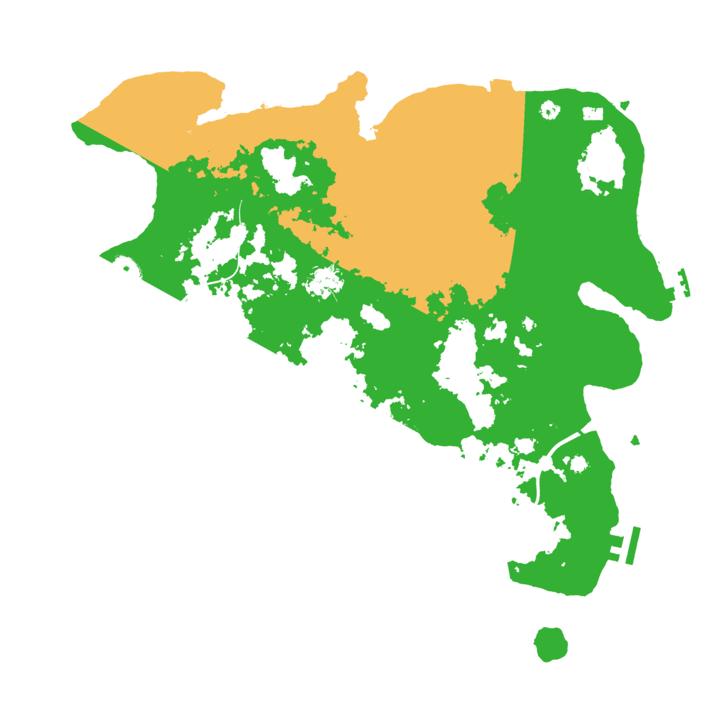 Biome Rust Map: Procedural Map, Size: 3800, Seed: 774399235