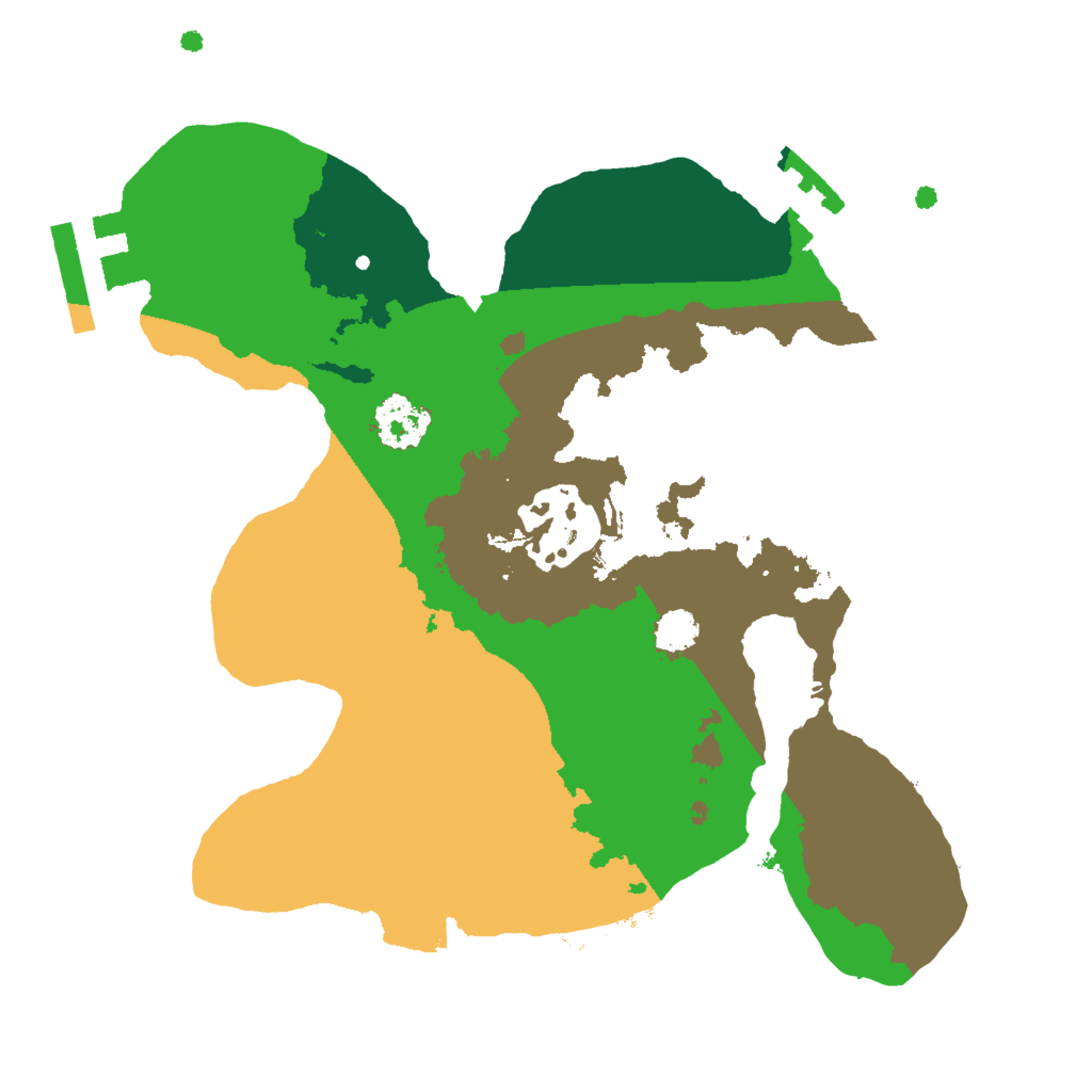 Biome Rust Map: Procedural Map, Size: 2000, Seed: 1719422592