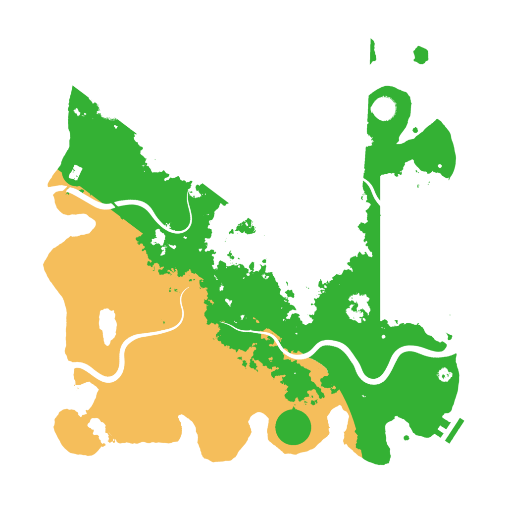 Biome Rust Map: Procedural Map, Size: 3750, Seed: 1967769961
