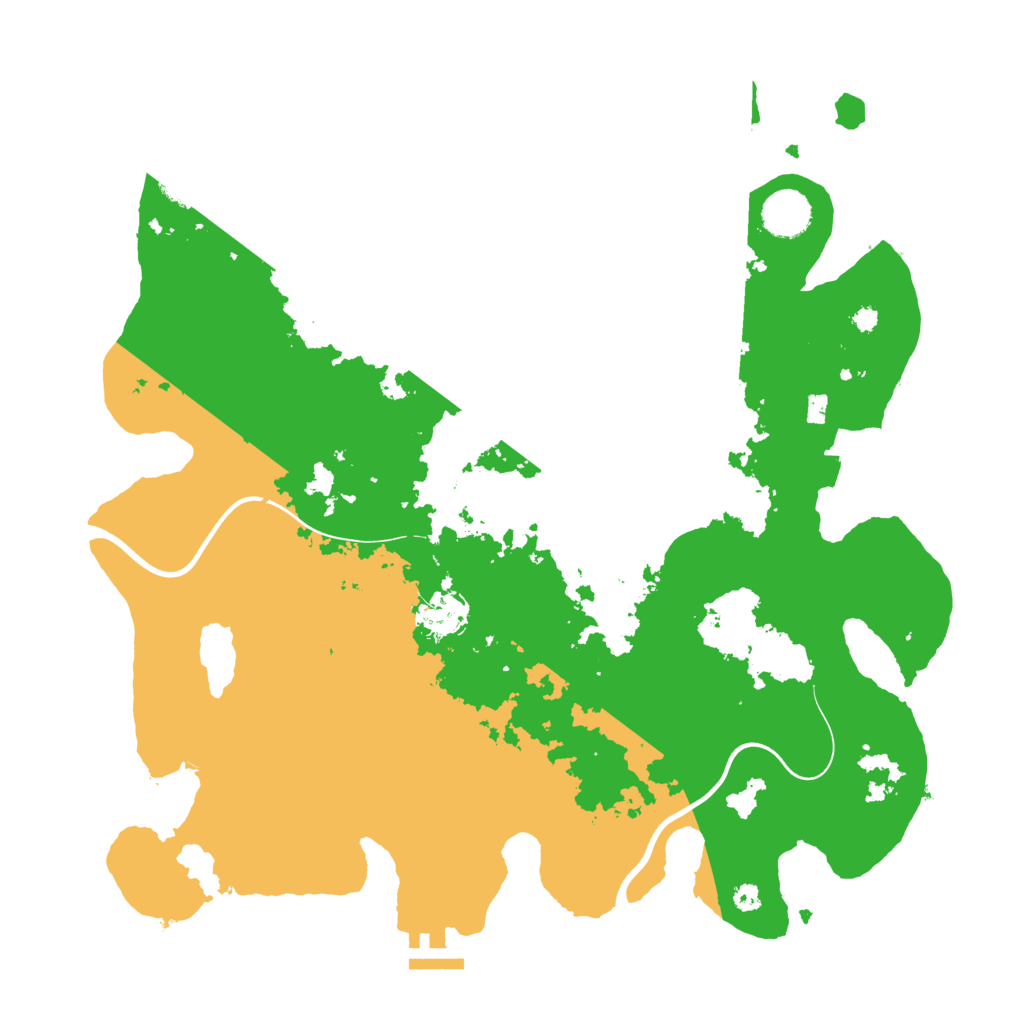 Biome Rust Map: Procedural Map, Size: 3750, Seed: 1967769961