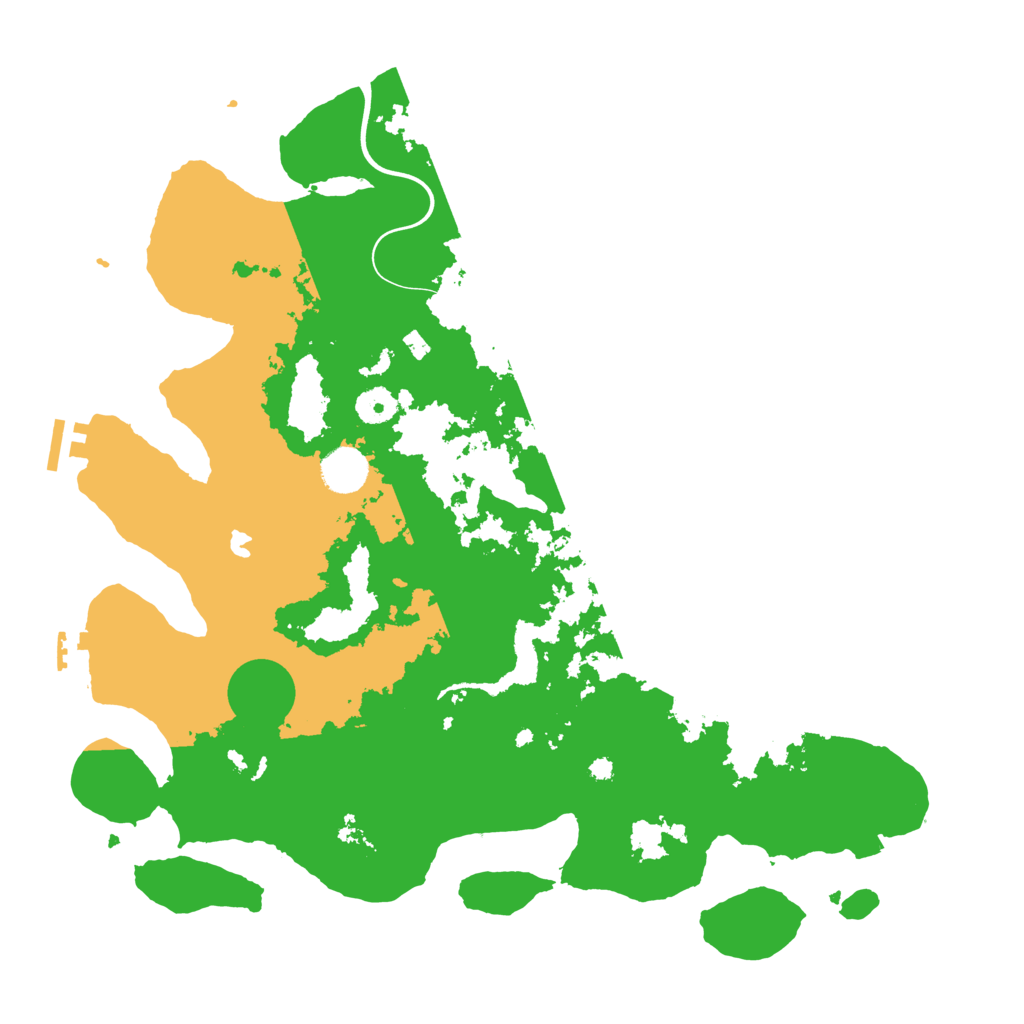 Biome Rust Map: Procedural Map, Size: 4000, Seed: 408918930