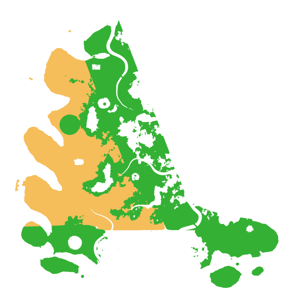 Biome Rust Map: Procedural Map, Size: 4000, Seed: 408918930