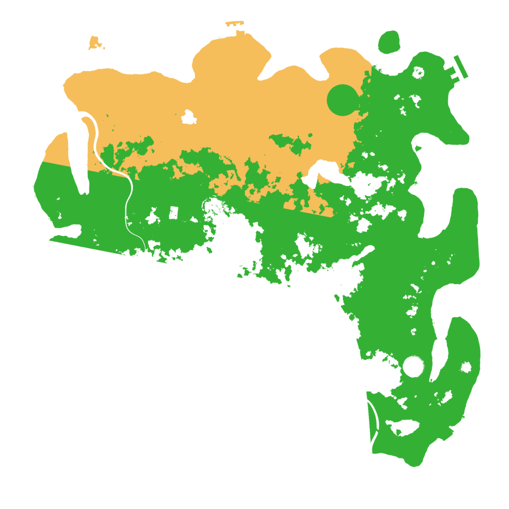 Biome Rust Map: Procedural Map, Size: 4250, Seed: 405602