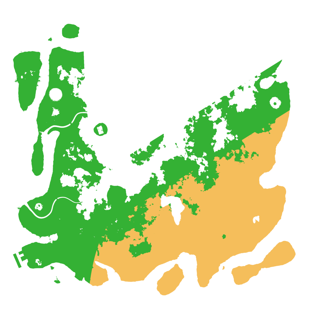 Biome Rust Map: Procedural Map, Size: 4250, Seed: 63529583