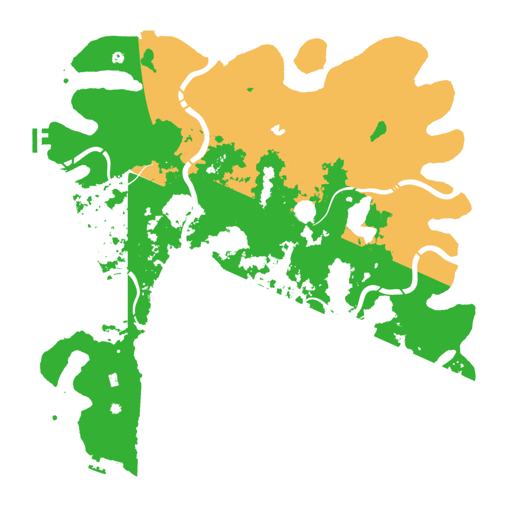 Biome Rust Map: Procedural Map, Size: 4250, Seed: 1207135807
